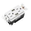 TR-BAS15-2USB Universal-GFCI-Buchse OEM-Erweiterungsbuchse